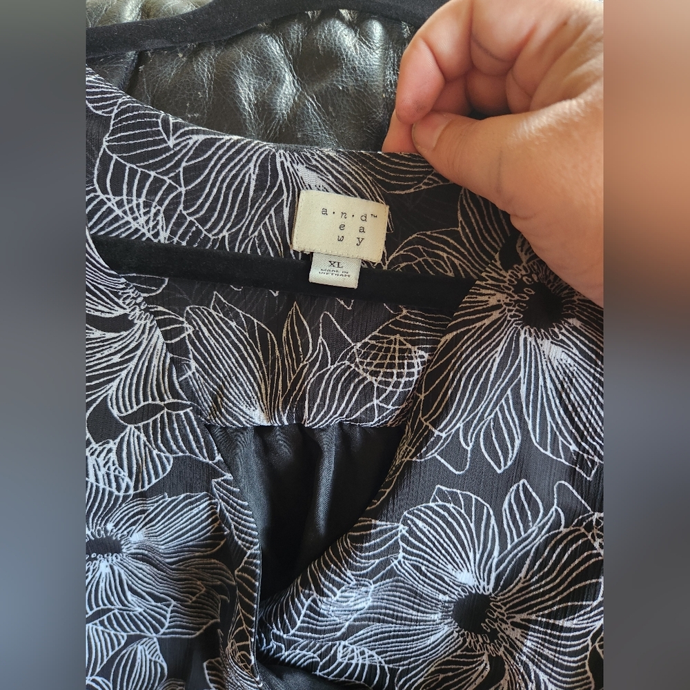 XL Faux Wrap Dress. A New Day